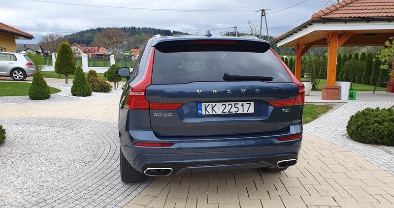Volvo XC 60 cena 126900 przebieg: 89200, rok produkcji 2017 z Limanowa małe 121